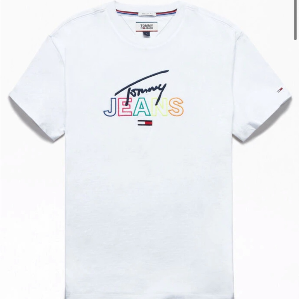 Tommy Hilfiger Jeans White T Shirt